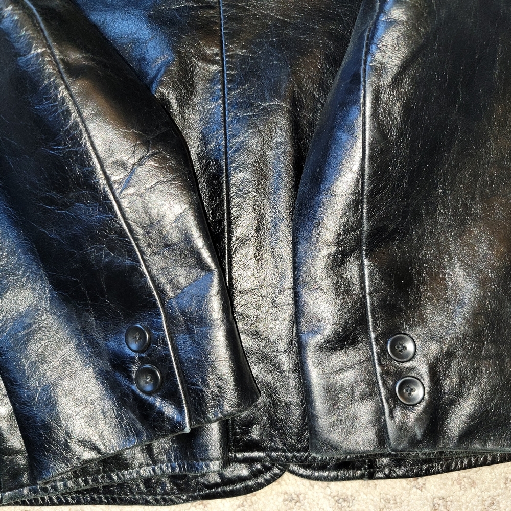 Gap Leather Jacket - image 8